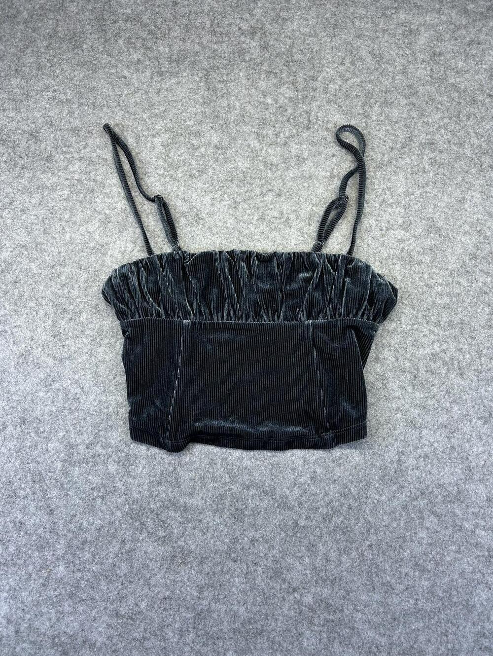 NWOT Urban Outfitters Bralette Sz M Bandeau Satin Babydoll Pin Up Chic Summer